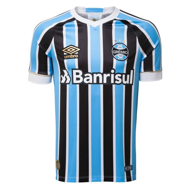 Camiseta Grêmio FBPA 1ª 2018-2019 Azul